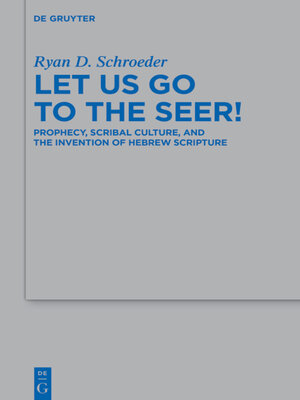 cover image of Let Us Go to the Seer!